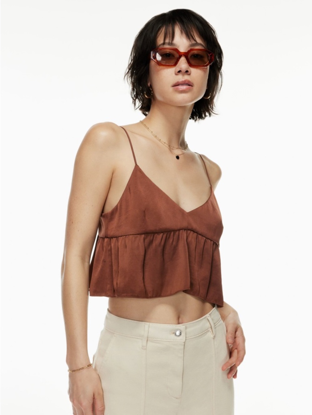 Aritzia Lover Satin Camisole